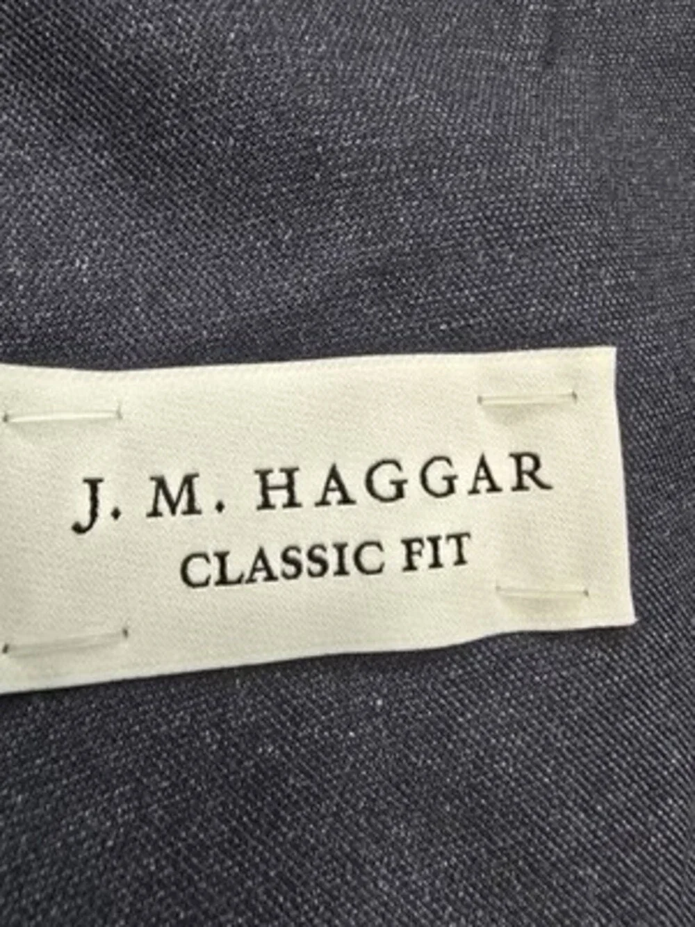 J. M. Haggar Premium Stretch Classic Fit Suit Jacket Men's 50 Dark Navy L/S